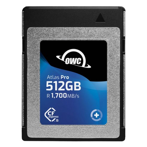 OWC Cfexpress Type B 메모리 카드 DSRL 1500MB/s OWC Atlas Pro Cfexpress, 512GB
