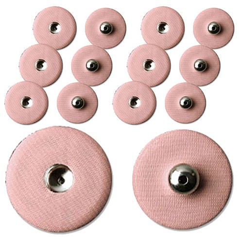 동대문단추왕 싸개 스냅 똑딱이 단추 세트 28mm, 핑크, 7개
