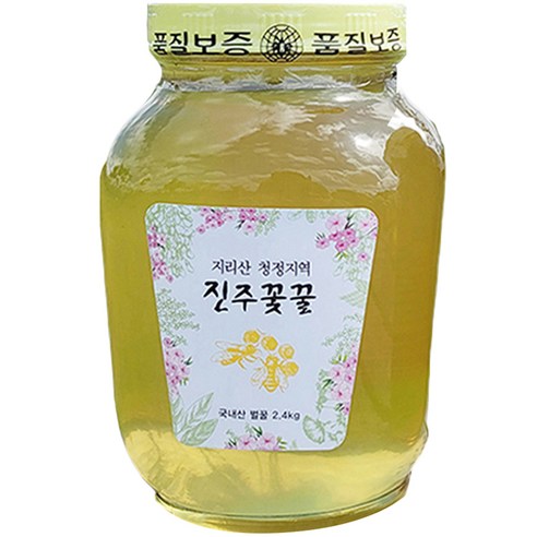 지리산 진주꽃꿀 아카시아, 1개, 2.4kg