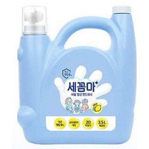 온더바디 세꼼마 항균 버블 핸드워시 레몬향 대용량, 3.5L, 1개