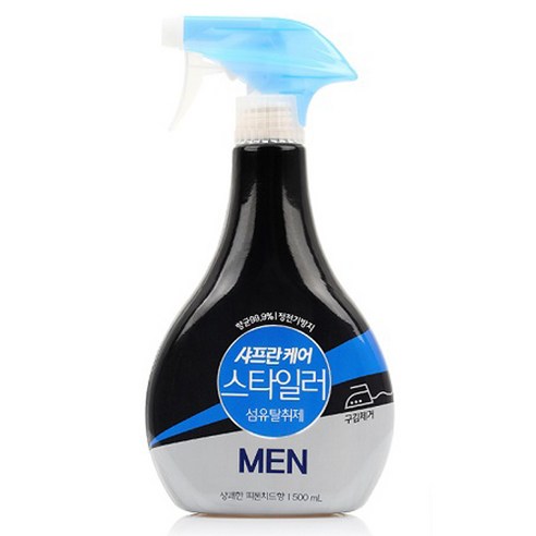 샤프란 케어 스타일러 섬유탈취제 맨 상쾌한 피톤치드향, 500ml, 2개