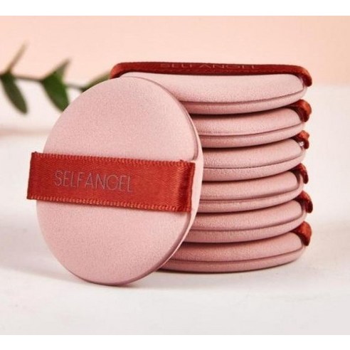 셀프천사 미니 DIY 비비 쿠션 케이스 5g, 화이트 무지, 1개