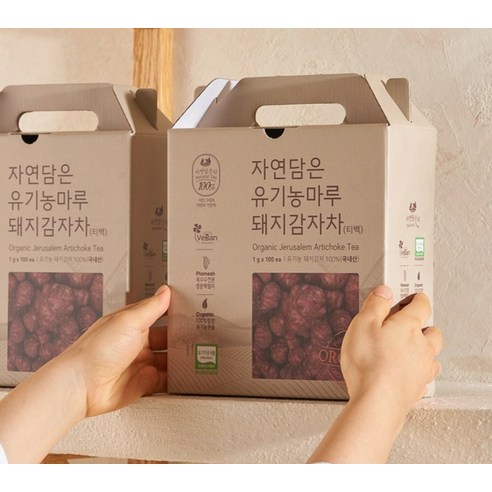 건강한 한 잔의 힐링, 유기농마루 돼지감자차 티백