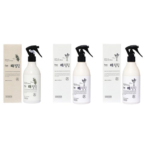 수아연 딥앤모이스처 각질제거 때필링 스프레이 300ml 라벤더 2p + 로즈마리 세트, 1세트