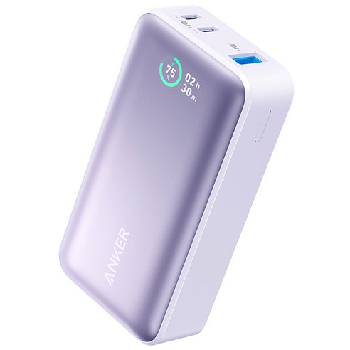 앤커 533 파워코어 30W 보조배터리 10000mAh C타입, A1256, 바이올렛