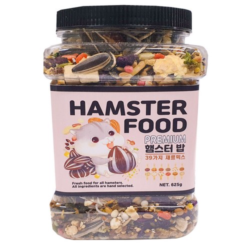 그로비타 프리미엄 햄스터 사료, 550g, 1개