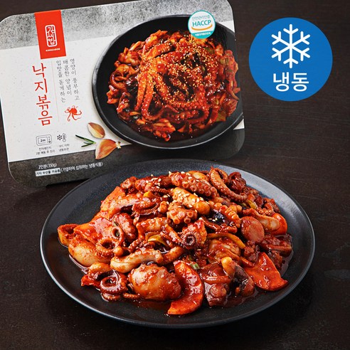 김씨밥 낙지 볶음 (냉동), 350g, 1개