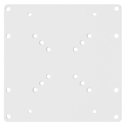 엘디엘마운트 베사 확장 브라켓 200 x 200 mm APL-VESA2020W, 화이트, 1개