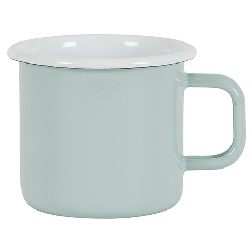코쿰 법랑 머그 370ml, 그린오리온, 1개