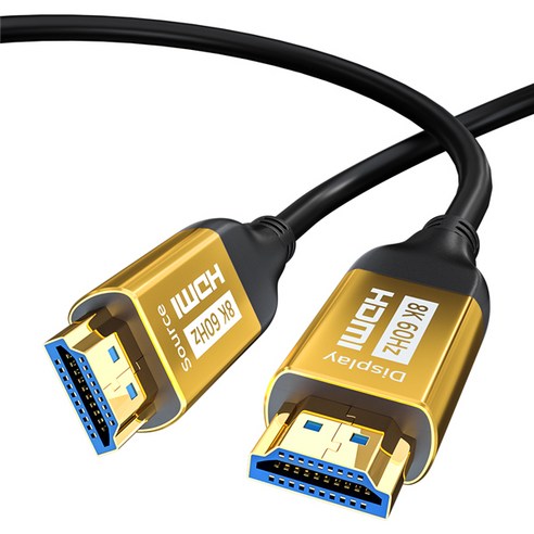 엠비에프 광HDMI 2.1 8K 60Hz 장거리 AOC 케이블 MBF-8KHDMI100, 1개, 100m