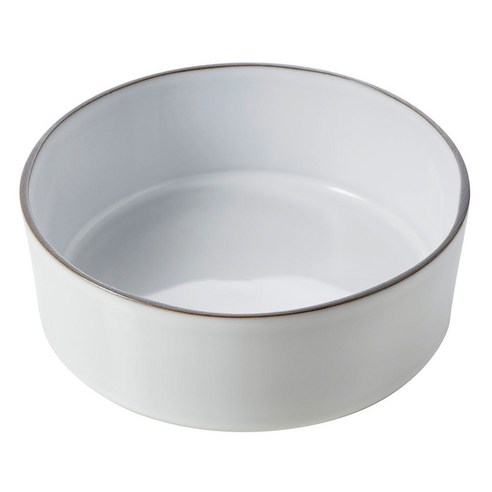 레볼 꺄락떼르 샐러드 볼 19cm, 화이트 큐뮬러스, 1개