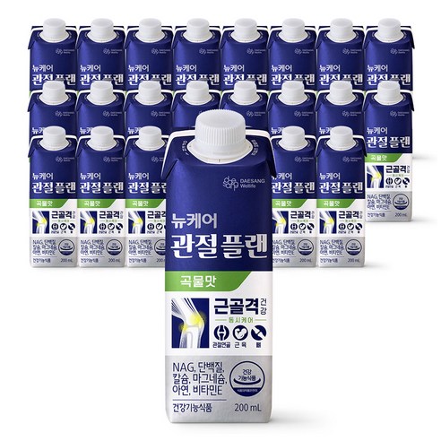 뉴케어 관절플랜 곡물맛, 200ml, 96개