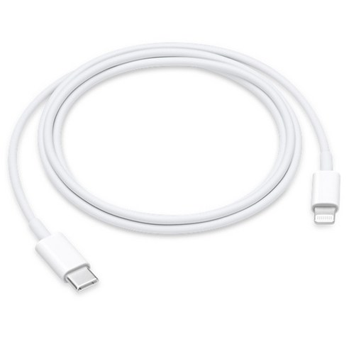 Apple USB-C to Lightning 케이블 MUQ93FE/A, 1m, 화이트, 1개