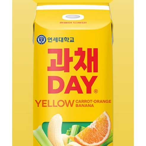 상큼한 하루를 여는 에너지, 연세유업 과채데이 옐로우!