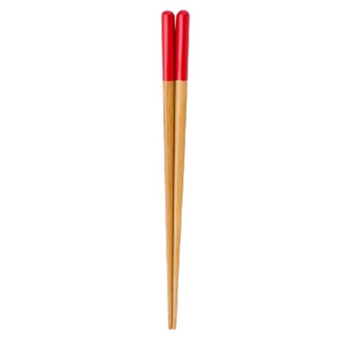 야마치쿠 유아용 강코 키즈 대나무 젓가락 18cm, 애플레드, 단품, 1개