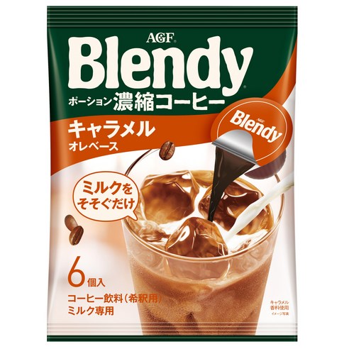 에이지에프 Blendy 포션커피 카라멜향, 18g, 18ml, 6개입, 1개