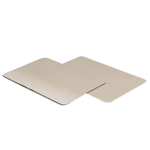 가쯔 빨아쓰는 소프트 미끄럼방지 규조토 욕실 발매트 60 x 40 cm 2p, 베이지