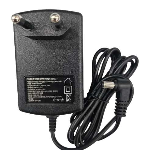 제스파 컴팩트 마사지건 공용 어댑터 DA10103, XH1800-1000WK
