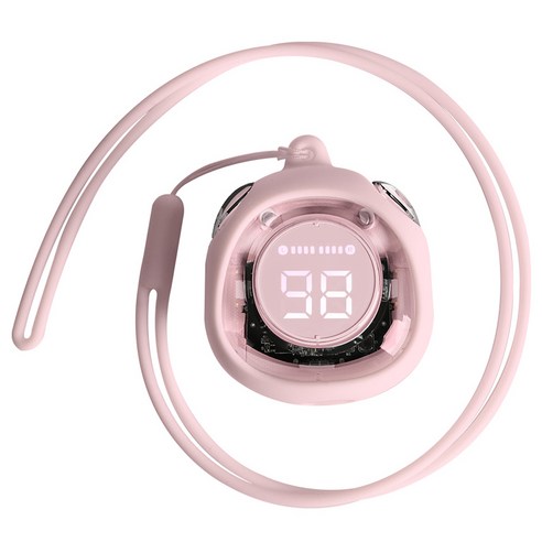 모락 글로우팟2 블루투스 무선 이어폰, 핑크