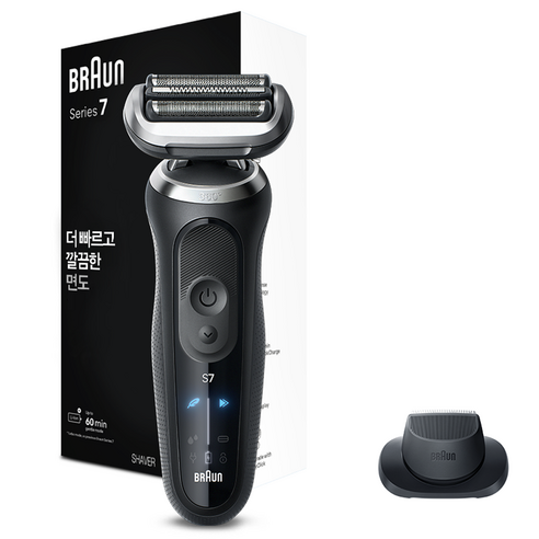 전기면도기추천 BRAUN 전기 면도기, 72-N1200s, 블랙