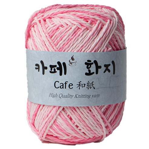 yarna 카페화지 뜨개실 40g, 26 바비핑크, 1개