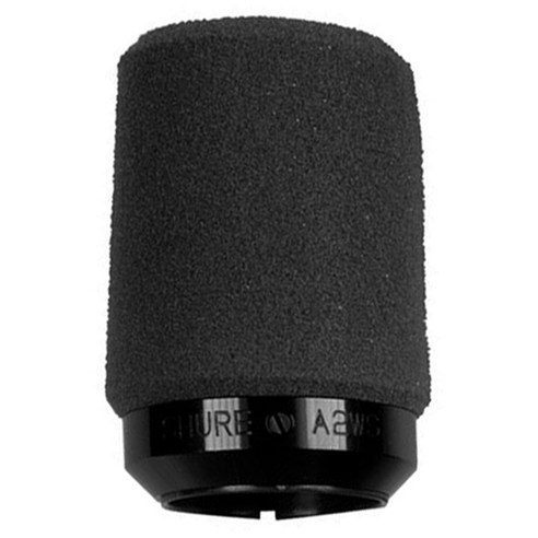 슈어 SM57의 완벽한 조합: A2WS-BLK-1000 윈드스크린으로 깨끗한 사운드를 경험하세요