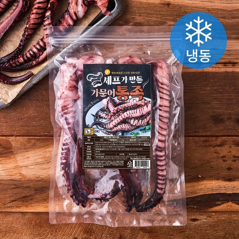 셰프가 만든 가문어 통족 (냉동), 500g, 1개