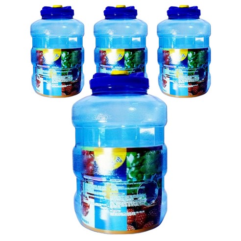 청매실용기 다용도 페트병 15L x 4p + 캡 세트, 1개