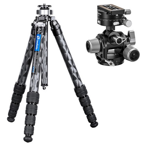 레오포토 Mr Q 10X 카본삼각대 + 기어헤드 세트, LQ-365C(카본삼각대), G4 PRO(기어헤드), 1개