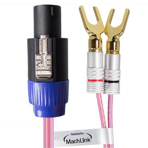 마하링크 국산 스피콘 TO 말굽 30C 스피커케이블, ML-C3SM50(50m), 1개