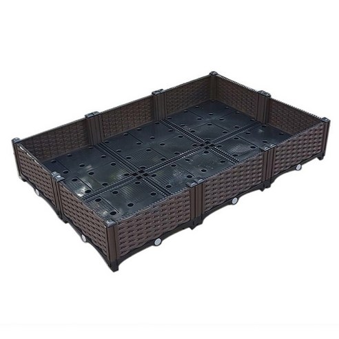 마쉬매리골드 인테리어 소품 가드닝 플랜트박스, 1단 2x3칸, 1개