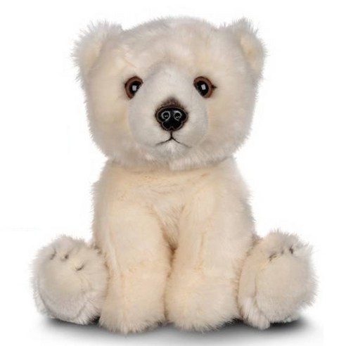 애너미고스 영국에서 온 동물친구 귀여운 동물인형, 25cm, 북극곰, 1개