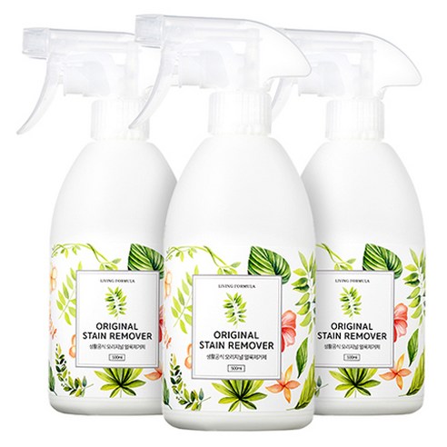 생활공식 오리지널 얼룩제거제, 500ml, 3개