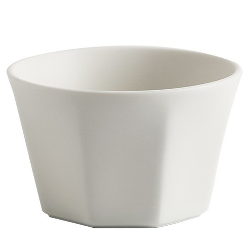 시라쿠스 네이처 무광 밥공기 10cm, 화이트, 1개