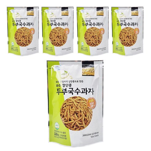 소이빈델리 파주 장단콩 두부국수과자, 10개, 110g