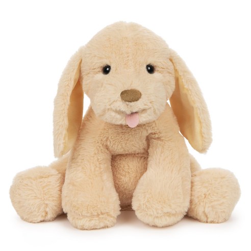 매직캐슬 건드작동완구 쓰담쓰담 마이펫 강아지 AA건전지 x 3p 세트, 갈색, 25cm