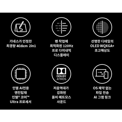 혁신적인 2-in-1 노트북: LG전자 그램 프로 360