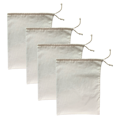 순면 주머니, 4개