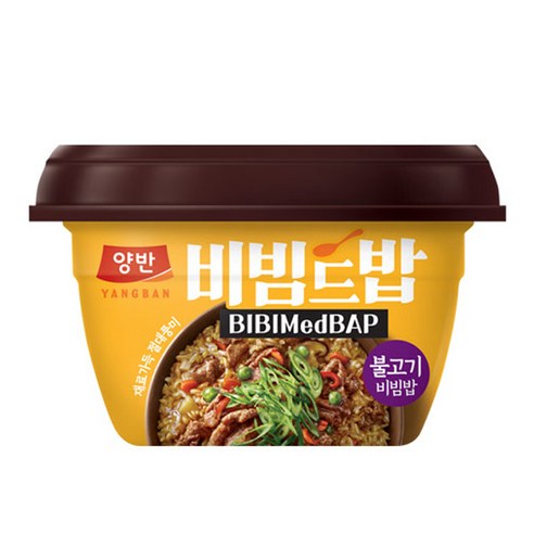 동원 양반 비빔드밥 불고기 비빔밥 컵, 271.5g, 1개