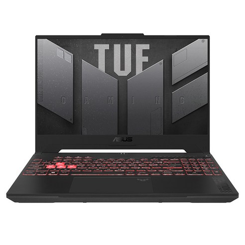 에이수스 2024 TUF GAMING A15 라이젠7 7000 시리즈 지포스 RTX4060 Mecha Gray, 512GB × 16GB × Free DOS × FA507NVR-LP005 섬네일