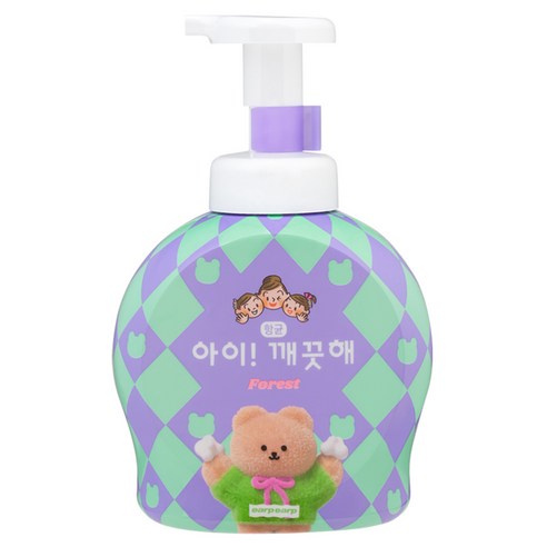 아이깨끗해 어프어프 핸드워시 숲속 산책향, 490ml, 1개