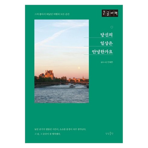 당신의 일상은 안녕한가요 : 그저 좋아서 떠났던 여행의 모든 순간... 당신의 일상은 안녕한가요 : 그저 좋아서 떠났던 여행의 모든 순간 큰글자책