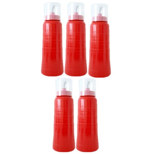 리빙패밀리 뚜껑 스텐 노즐 초장병, 530ml, 5개