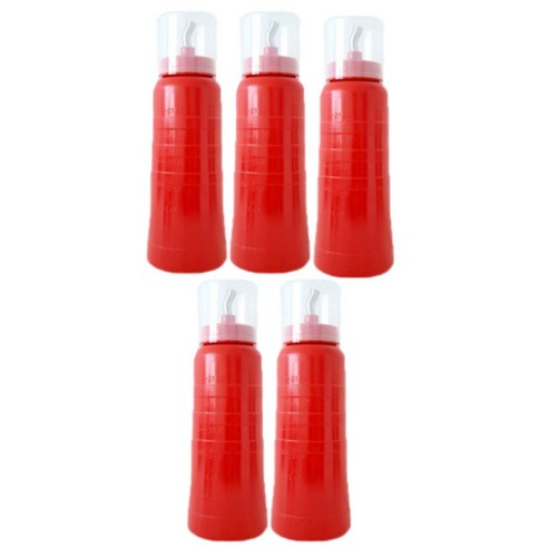 리빙패밀리 뚜껑 스텐 노즐 초장병, 650ml, 5개