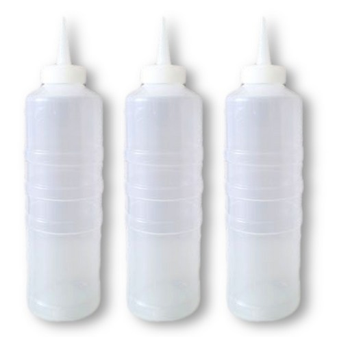 리빙패밀리 잘라쓰는 1구 소스병, 700ml, 3개