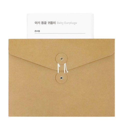 임신 출산 기념 선물 및 답례품 니팅가이드, 아기 동글 귀돌이, 1개