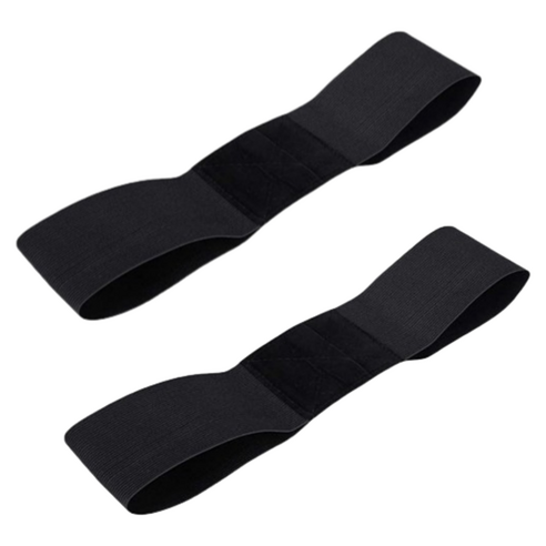 메리벨펀퍼니 골프스윙 자세고정 연습밴드, 블랙, 2개