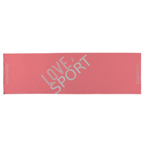 소니오 러브 레터링 쿨 스포츠 타월 30 x 100 cm, 08 배드민턴, 1개