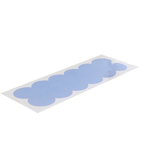 바이빔 빨아쓰는 욕실 주방 소프트 규조토 발매트 45 x 120 cm, 코이 블루, 1개