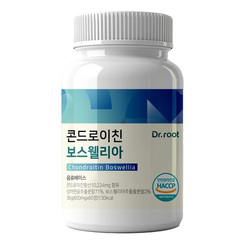 닥터루트 콘드로이친 보스웰리아 상어연골 36g, 60정, 1개